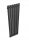  MC 662 W Wasserbadheizkörper 570 x 1350 mm, 1550 mm schwarz