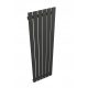  MC 662 W Wasserbadheizkörper 570 x 1350 mm, 1550 mm schwarz