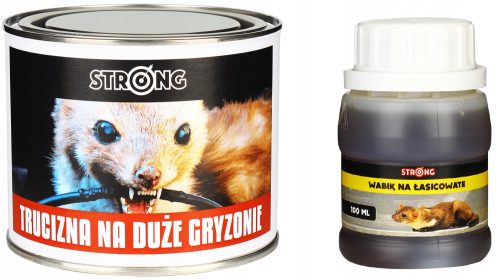 Abwehrmittel für Tiere Gift, Starkes Gift gegen Marder, Mäuse und Ratten, Waldtiere + Starke Flüssigkeit gegen Katzen, Marder, Waldtiere