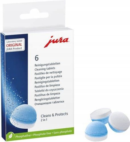  Reinigungstabletten für Wasserkocher und Kaffeemaschinen Jura 62715 6 Stk.