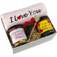 Coole, lustige Gadgets VALENTINSTAG-GESCHENKSET BESTICKTES HANDTUCH, HONIG-TEE-SÜSSIGKEITEN