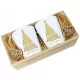  WEIHNACHTSGESCHENKSET MIT LATTEBECHERN IN EINER BOX