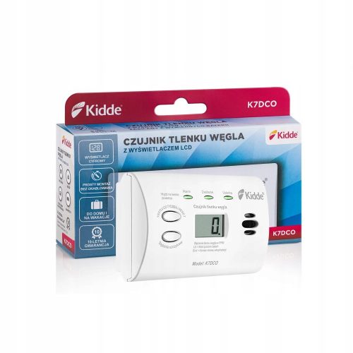 Sensoren für ein Smart Home Kidde K7DCO Kohlenmonoxidsensor mit Display