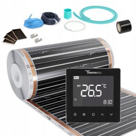 INFRAROT-HEIZFILM 150W/m² +H10 WiFi -8m²