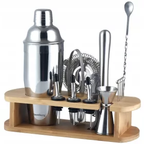 Barkeeper-Getränkeset 720 ml. 16 Stk. Bambus