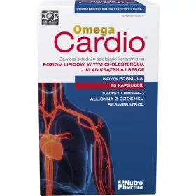   Omega Cardio 60 Kapseln – Unterstützung für Herz und Kreislauf mit Omega-3-Fettsäuren