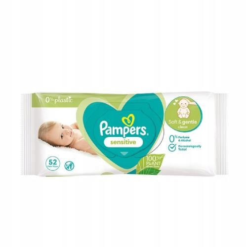  PAMPERS Sensitive Feuchttücher, 52 Stk