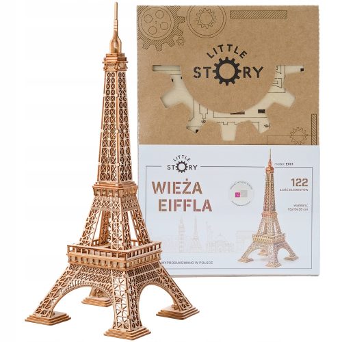  Holzpuzzle 3D Eiffelturm 122 Teile