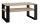  TopEshop Moderner rechteckiger Couchtisch 90 x 58 x 50 cm, Sonoma-Eiche