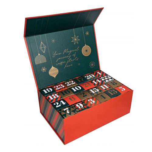 Adventskalender KAFFEE-Adventskalender KAFFEEBOHNEN 576 Gramm