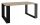 TopEshop Moderner rechteckiger Couchtisch 90 x 59 x 50 cm, Sonoma-Eiche