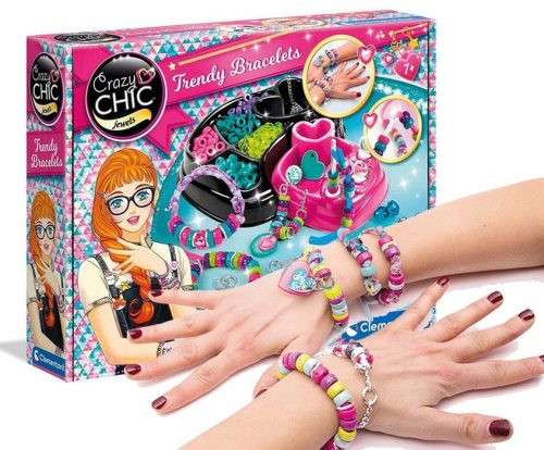  Clementoni Crazy Chic Set Bunte Armbänder