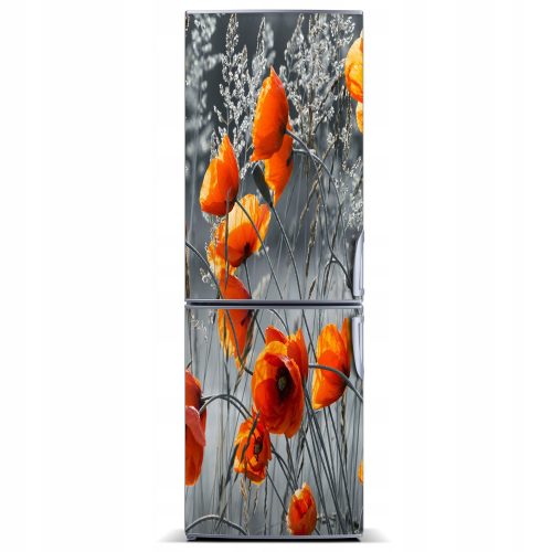 Kühlschrankmagnete Magnetische Kühlschrankmatte Feldmohn 60x180