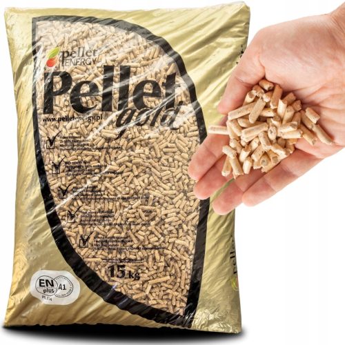 PELLET GOLD HOLZPELLET ÖKOLOGISCHER KRAFTSTOFF 15KG