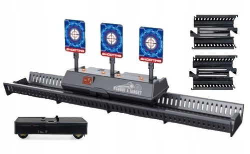 ELEKTRISCHES BEWEGLICHES SCHILD 3 Ziele Schießstand E201