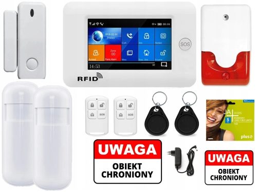 Drahtlose LCD-GSM-Alarm-APP