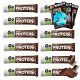 GO ON Proteinriegel für aktive Menschen – 12x50g mit Kakao, Inulin und Vitaminen