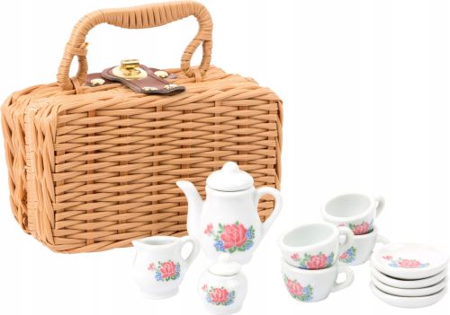 Small Foot Kaffee-Picknickkorb aus Porzellan 11274
