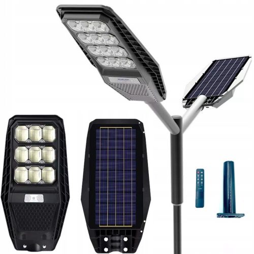 Straßenlaternen für den Garten Izoxis 20224 LED-Solarlampe 9 W 6000 lm