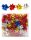  SELBSTKLEBENDES BAND ROSETTE SCHLEIFE 4 CM 100 ST