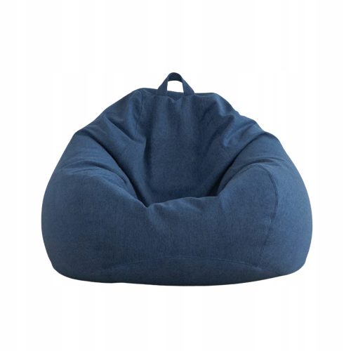 Pouffe Sitztasche 70x80x50 Marineblau 120L