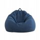  Pouffe Sitztasche 70x80x50 Marineblau 120L