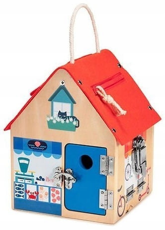  Lilliputiens House Einbrecherfuchs aus Holz