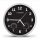 Uhr für zu Hause Esperanza Wanduhr schwarz 26cm