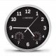 Uhr für zu Hause Esperanza Wanduhr schwarz 26cm
