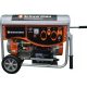 Einphasiger Schwarzbau 6500 W Benzingenerator