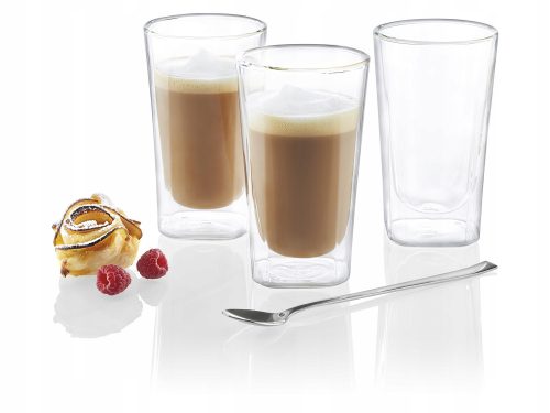 Gläser und Tassen Ernesto Kaffee- und Teegläser 330 ml 3-tlg.