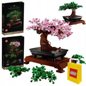    LEGO ICONS 10281 Bonsai-Baum + VP-Papiertüte LEGO 6315792 Mittel