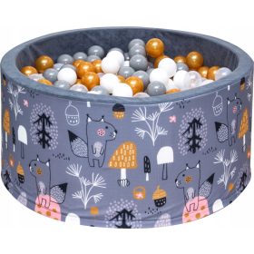  Trockenbecken mit Welox-Kugeln 90x40 cm