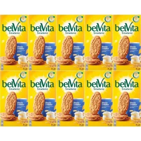  BelVita Original Frühstückskekse aus 5 Getreidearten mit Milch, 10 Packungen