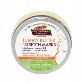    Palmer's Cocoa Butter Formula Bauchbutter gegen Dehnungsstreifen, Butter zur Bauchpflege während der Schwangerschaft, 125 g