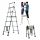 DayPlus Leiter 2 m Aluminium 7 bis 150 kg
