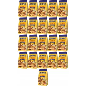   Leibniz Minis Choco - Köstliche Mini-Butterkekse mit Schokolade, 100g Packung x21