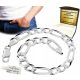  ELEGANTES SILBER HERRENARMBAND + GRAVUR