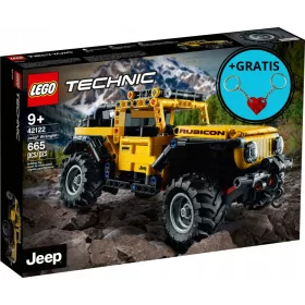    LEGO Technic Jeep Wrangler 42122 + Lego Herz-Schlüsselanhänger