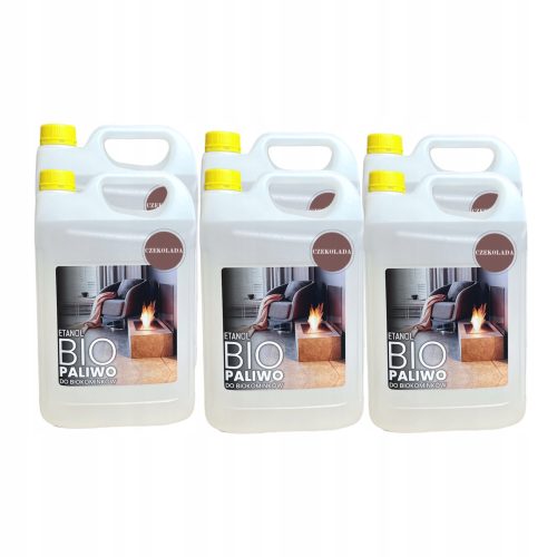 Biokraftstoff für den Kamin Chemie Bomar Schokoladen-Bioethanol 6 x 5 l