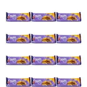 Milka Choco Jaffa Orangenkekse - 12er Pack, 147g