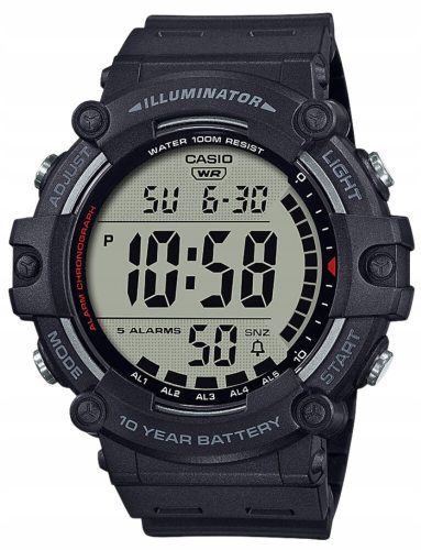  CASIO HERRENUHR MRW-200H-1BVCF (zd147a) + BOX