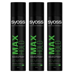  Sehr starkes Haarspray SYOSS Max Hold 300 ml
