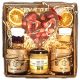  KORB-GESCHENKSET MARMELADE SCHOKOLADE HONIG