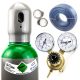 SET – ARGON-GASFLASCHE 8L VOLLSTÄNDIG + ZUBEHÖR