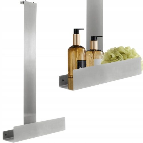Badezimmerregale HÄNGENDES BADEZIMMERREGAL AUS METALL TORI CHROM