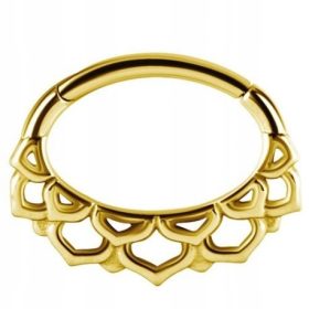  Clicker für Septum oder Daith 1,2/6 Zloty