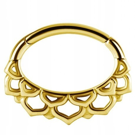  Clicker für Septum oder Daith 1,2/6 Zloty