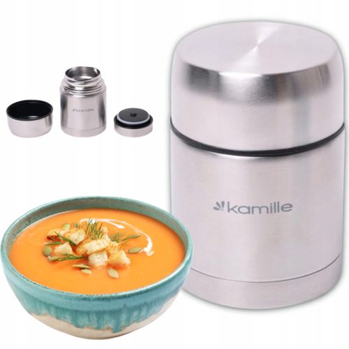  Kamille-Dinner-Thermoskanne 0,5 l, Grautöne