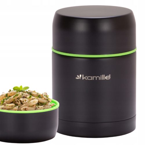 Thermoskanne Für Suppen Abendessen-Thermoskanne Kamille KM 0,5 l schwarz